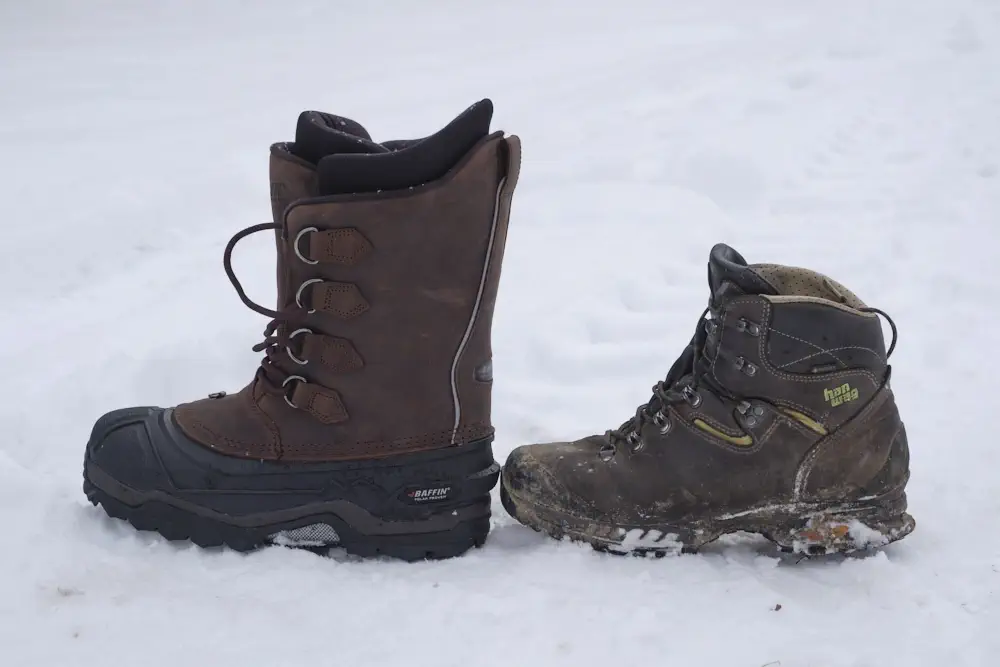 Schneestiefel vs Winterwanderschuh
